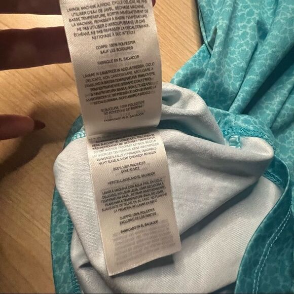 Columbia Omni Shade XSmall Teal Tank - Picture 2 of 8